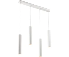 Pakabinamas šviestuvas FLUKE, baltas, 4xGU10