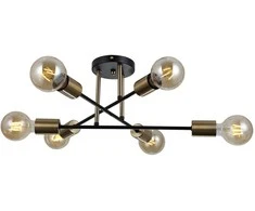 Italux Pakabinamas šviestuvas Formio PND-4052-6-BL-HBR