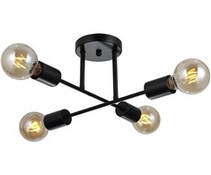 Italux Pakabinamas šviestuvas Formio PND-4052-4-BL