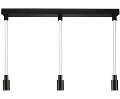Osram Pakabinamas šviestuvas GLOW PENDULUM, 3xE27, juodas