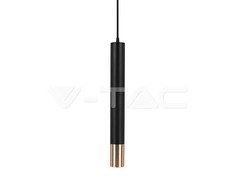 V-tac Pakabinamas šviestuvas, GU10, juodos/aukso sp.