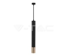 V-tac Pakabinamas šviestuvas, GU10, juodos/aukso sp.