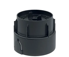 Įleidžiamo lauko šviestuvo montavimo dėžutė CNC120, juoda