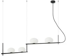 Italux Pakabinamas šviestuvas Kernio PND-357784-BK+W