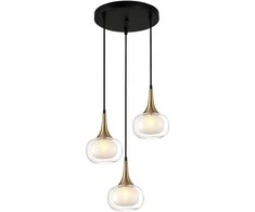Italux Pakabinamas šviestuvas Konila PND-99709-3A-BRO-CL