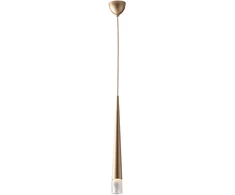 Pakabinamas šviestuvas LANCELOT, aukso sp., 1xGU10