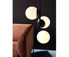 Nordlux Pakabinamas šviestuvas LILLY, juodas, be šviesos šaltinio