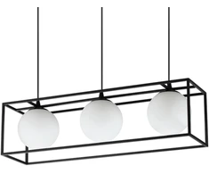 Ideal Lux Pakabinamas šviestuvas LINGOTTO, E14, juodas, 304144