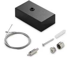 Pakabinamas šviestuvas Ideal Lux Linijinio šviestuvo pakabinimo rinkinys STEEL, baltas, 276311