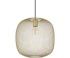 Ideal Lux Pakabinamas šviestuvas NET, E27, aukso sp., 317281