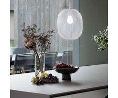 Ideal Lux Pakabinamas šviestuvas NET, E27, baltas, 317274