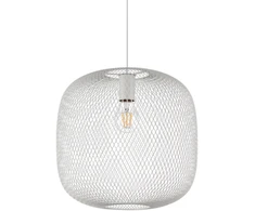 Ideal Lux Pakabinamas šviestuvas NET, E27, baltas, 328133
