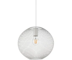 Ideal Lux Pakabinamas šviestuvas NET, E27, baltas, 328102