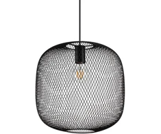 Ideal Lux Pakabinamas šviestuvas NET, E27, juodas, 328126