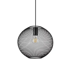 Ideal Lux Pakabinamas šviestuvas NET, E27, juodas, 313788