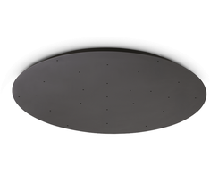 Pakabinamų šviestuvų (25 vnt.) laikiklis ROSONI, juodas, D1050mm, 370675