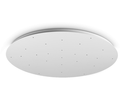 Pakabinamų šviestuvų (25 vnt.) laikiklis ROSONI, baltas, D1050mm, 370613