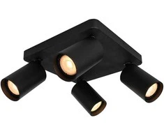 Italux Lubinis šviestuvas Nesto SPL-23436-4S-BK