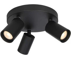 Italux Lubinis šviestuvas Nesto SPL-23436-3R-BK