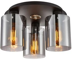 Italux Lubinis šviestuvas Sardo SPL-5581-3SC-BK-SG