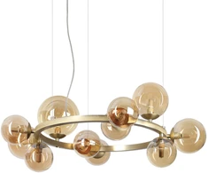 Ideal Lux Pakabinamas šviestuvas PERLAGE, G9, gintaro sp., 322773