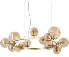 Ideal Lux Pakabinamas šviestuvas PERLAGE, G9, gintaro sp., 322797