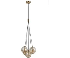 Italux Pakabinamas šviestuvas Perlos PND-54456-5-HB-AMB