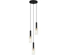 Italux Pakabinamas šviestuvas PEROLA PND-43309-3 BK+BR