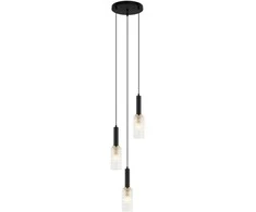 Italux Pakabinamas šviestuvas PND-43363-3 BK+BR