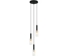Italux Pakabinamas šviestuvas PND-43363-3 BK+BR
