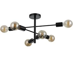 Pakabinamas šviestuvas Italux Lubinis šviestuvas Piansi PND-4025-6-BL