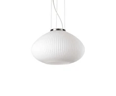Ideal Lux Pakabinamas šviestuvas Plisse' Sp1 D35 Cromo