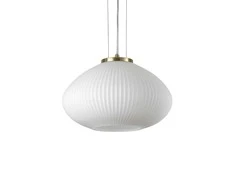 Ideal Lux Pakabinamas šviestuvas Plisse' Sp1 D35 Ottone
