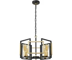 Italux Pakabinamas šviestuvas Primero PND-44003-4-BK-GD
