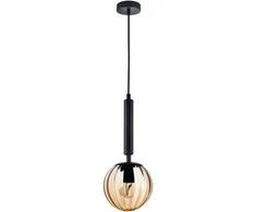 Italux Pakabinamas šviestuvas Ravena PND-2324-1 BK+AMB