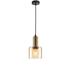Italux Pakabinamas šviestuvas Santia PND-65342-1-BRO+AMB