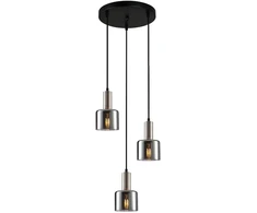 Italux Pakabinamas šviestuvas Santia PND-65342-3A-SC+SG