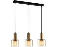 Italux Pakabinamas šviestuvas Santia PND-65342-3-BRO+AMB