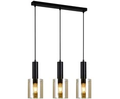 Italux Pakabinamas šviestuvas PND-5581-3-BK+AMB