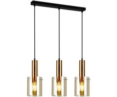 Italux Pakabinamas šviestuvas PND-5581-3-BRO+AMB