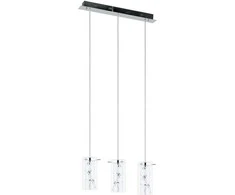 Lubinis šviestuvas Pakabinamas šviestuvas SHINE, 9xG4, chromo sp./skaidrus