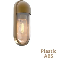Sieninis lauko šviestuvas CAP, E27, žalvario sp., IP54, 4298001