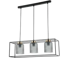 Italux Pakabinamas šviestuvas Sinella PND-23231-3-BK+SG