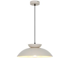 Pakabinamas šviestuvas SUPERB, E27, smėlio/baltos sp., 4338500