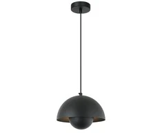 Pakabinamas šviestuvas TULIP, E27, juodas, 4283201