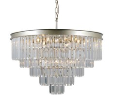 Italux Pakabinamas šviestuvas PND-44372-11-CHMP-GLD
