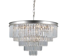 Italux Pakabinamas šviestuvas PND-44372-11A-SLVR-BRW