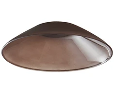 Pakabinamo šviestuvo priedas - gaubtas, rudas, 15cm, 26129