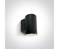 Sieninis lauko šviestuvas, E27, juodas, 67400D/B