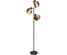 Osram Pastatomas šviestuvas FOLDED GLOBE, 3xE27, aukso sp.